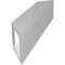 Ekena Millwork 3 1/2-in. W x 10-in. D x 14-in. H Traditional Architectural Grade PVC Knee Brace BRCP035X10X14TRA - alternate 6